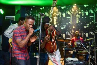 GBT Winner Crossmatt performing on stage