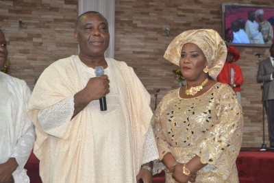 (Raymond and Moji Dokpesi)