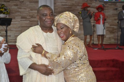 (Raymond and Moji Dokpesi)
