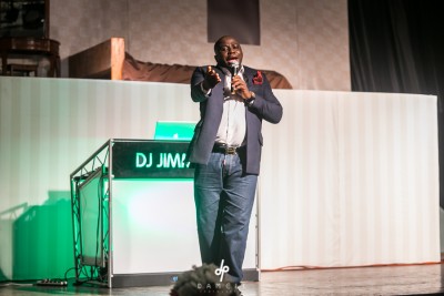 (Gbenga Adeyinka hosted the debut edition of the G.O.A.T Concert)