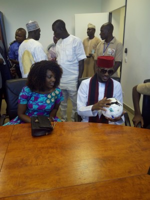 2face and Annie Idibia