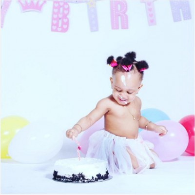 Emma Okoye clocked one year yesterday. Photo: Ifeoma Okoye