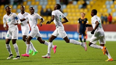 Nigeria's Golden Eaglets will be playing Mali in Sunday's final. Photo: FIFA