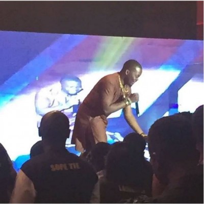Olamide delivering the final performance at AFRIMA 2015. Photo: NET