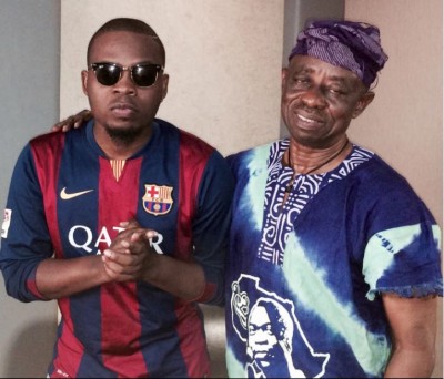 Olamide gets intervied by Tunde Kelani and he opens up on different issues include the meaning of his hit single, Shakitibobo'. Photo: Tunde Kelani Tv