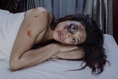 Adunni Ade lends voice to the campaign against domestic violence. Photo: Nusinic