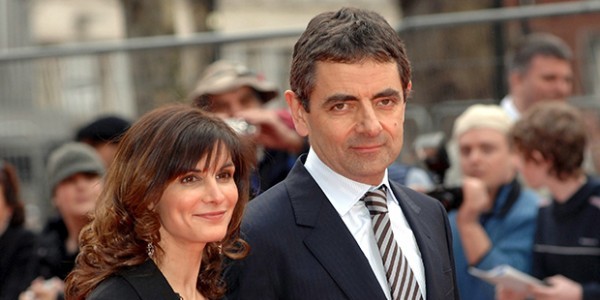 Rowan Atkinson and Sunetra