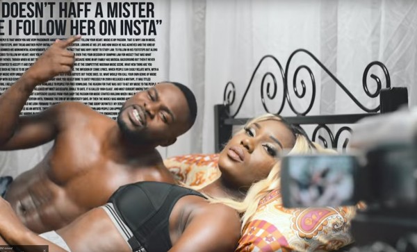 Seyi Shay doesn't have a mister, i know because i follow he on Insta - Falz raps in the song. Photos: Youtube