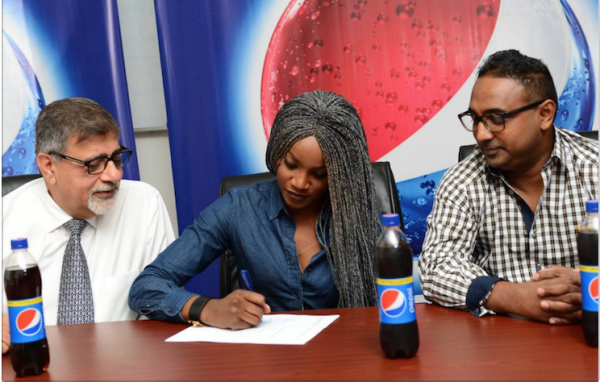 Seyi Shay Pepsi brand ambassador (1)