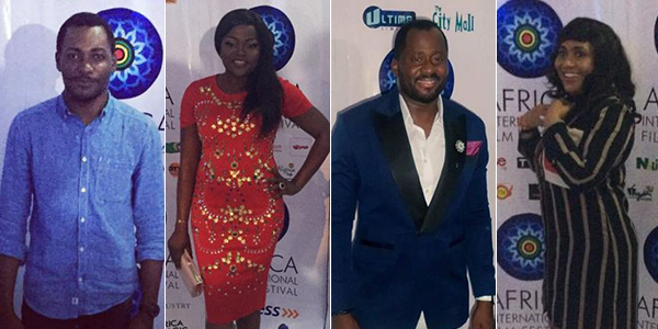 Tope Tedele, Funke Akindele, Desmond Elliot and Hilda Dokubo