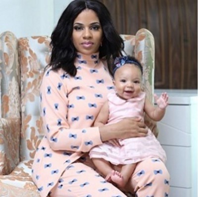 Proud mom! Venita Akpofure shows off daughter. Photo: Venita Akpofure/Instagram