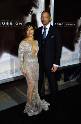 Jada Pinkett was amazing as she joined her boo at the movie premiere. Photo: Getty Images