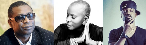 Angélique Kidjo, Youssou N’Dour, Sarkodie