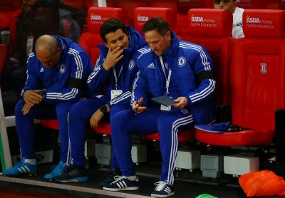 ...and coach Mourinho's absence made no diffenrence.