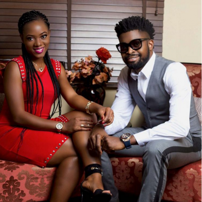 (Basketmouth and his wife, Elsie Okpocha celebrate their 5th wedding anniversary today. Photo: Instagram)