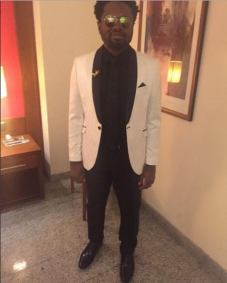 The super talented producer was sall shades of dapper as he stepped out for the award ceremony. Photo: Cobhams/Instagram