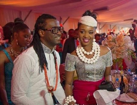 Paul Okoye with wife, Anita Isama