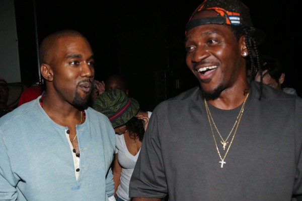 Pusha T and Kanye West