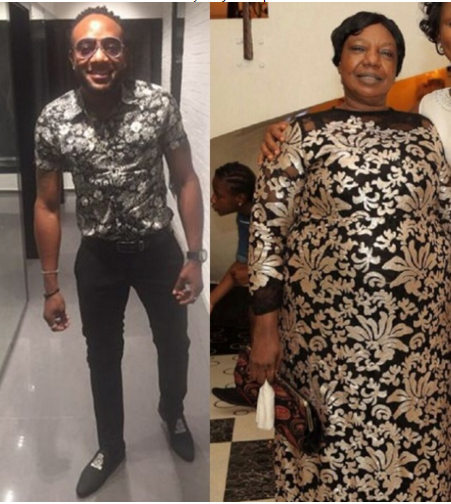(Kcee celebrates his mum's birthday with sweet words)