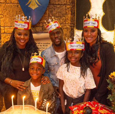 Kelvin Hart's family photo which has stirred controversy. Photo: Kelvin Hart.