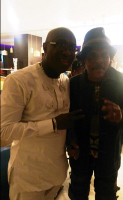 Majek Fashek and Adewale Ayuba