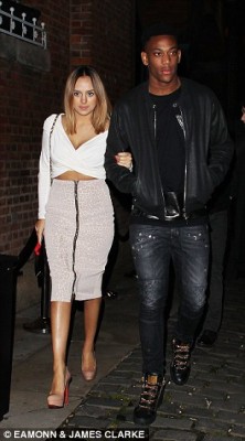 Anthony Martial and his wife, Samantha turn up with others for Man Utd's Christmas party. Photo: Eamonn $ James Clarke