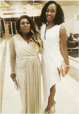 The Nollywood divas were absolutey ravishing as they stepped out in white. Photo: Kate Henshaw/Instagram