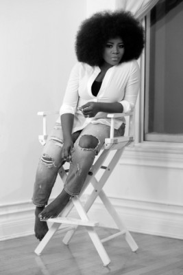 Omawumi stuns in her signature afro in new photos. Photo: Iamomawumi