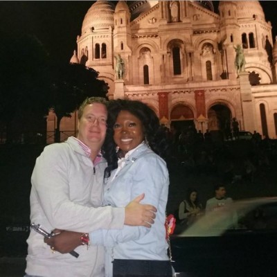 Susan Peters and boo go on honeymoon in Paris. Photo: Instagram