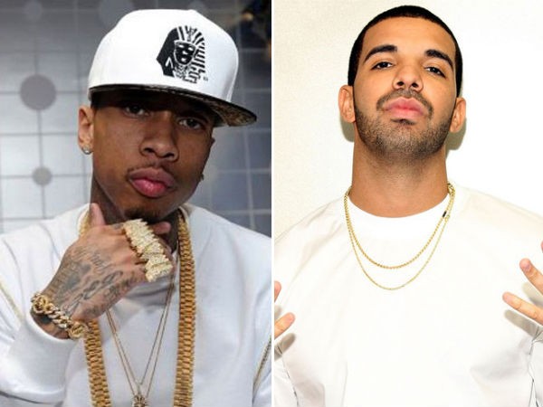 Tyga and Drake