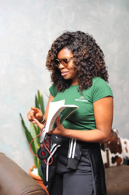 Kemi Adetiba has a message for young dudes crushing after her. Photo: Filed