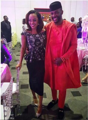 Ebuka and his wife, Cynthia