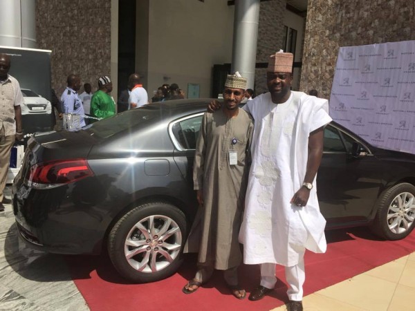 Kunle Afolayan Peugeot unveiling