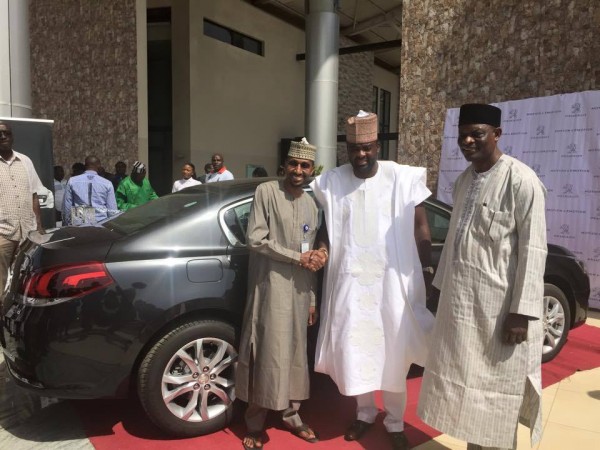 Kunle Afolayan Peugeot unveiling