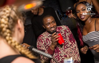 Ice Prince at the GidGroove VIP night. Photo: Gidi Groove.
