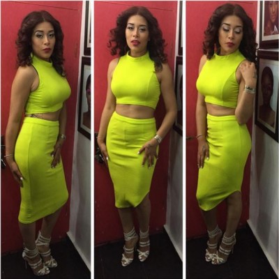 Adunni Ade slays in yellow. Photo: Adunni Ade/Instagram