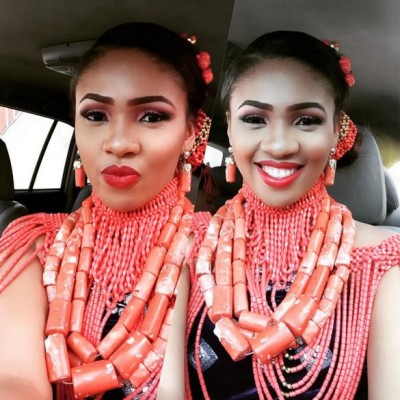 Stunning is the word which best describes comedian, Akpororo's new wife. Photo: Josephine Bowoto/Instagram