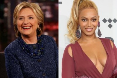 Hilary Clinton has disclosed that she had rather be a Beyonce in the White House. Photo: Time
