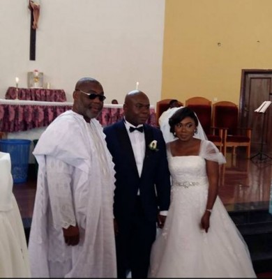 Dokpesi weds2