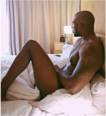 The actor shared a nude photo then deleted it moments later. Photo: Emmanuel Ikubese/Instagram