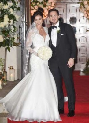 Frank Lampard got married to his girlfriend yesterday. Photo: Getty Images