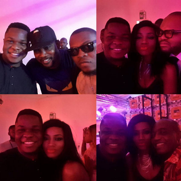 Group Selfie with Oscar Oyinsan, Pasuma, Olamide, Seyi Shay