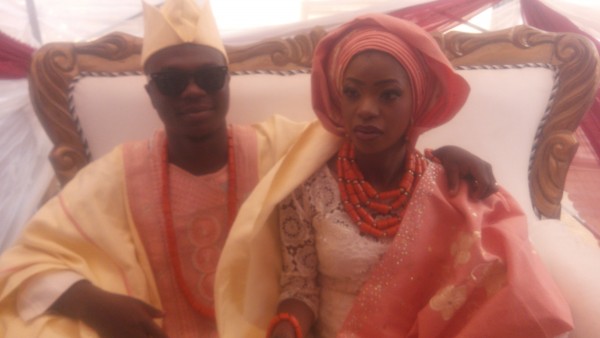 Shola Ijanusi and wife.