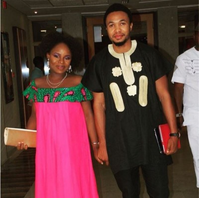 Jodie and David Nnaji are now expecting their first baby one month after their wedding. Photo: Jodie/Instagram