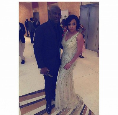 Maje Ayida and Toke Makinwa finally make up. Photo: Filed