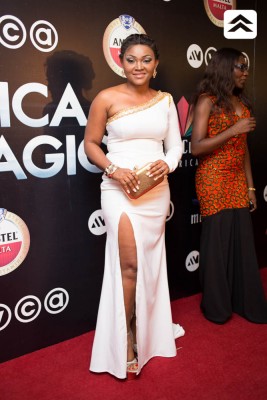 Mercy Aigbe's AMVCA nomination excites her. Photo: Filed