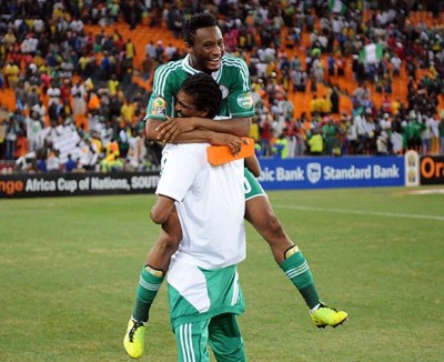 Kanu Nwankwo, Mikel Obi and Austin Okocha are among the richest African football stars. Photo: Filed