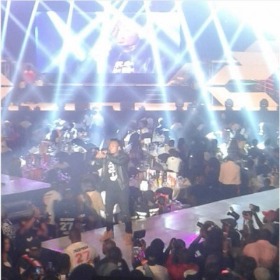 Olamide performing at his OLIC gig. Photo: NET