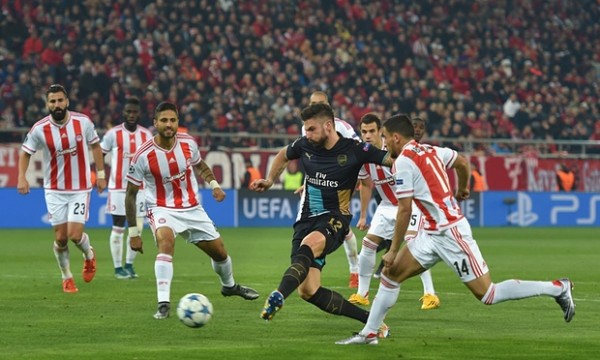 Olympiacos vs Arsenal