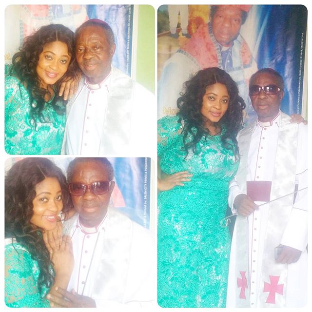 Omo Butty and her dad